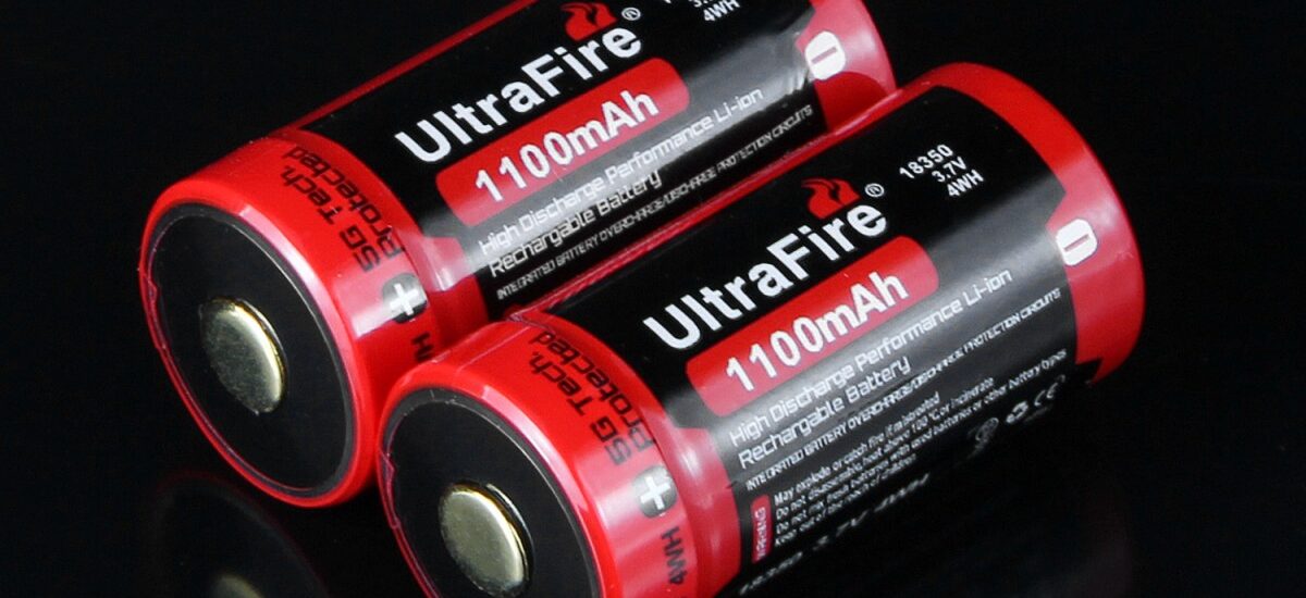 Ultrafire 18350 Batteries